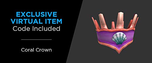 Roblox Colección de celebridades - Neverland Lagoon: Crown Collector + Royale High School: Enchantress Paquete de dos figuras [Incluye 2 artículos virtuales exclusivos]