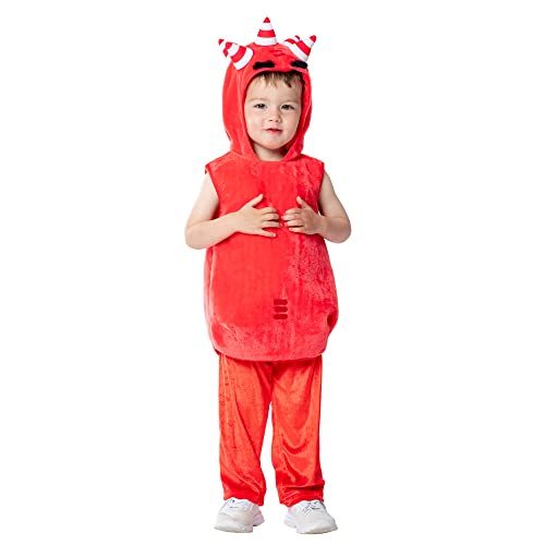 Rubies Disfraz Fuse Preschool, Oddbods, Infantil, Talla 2-3 años (301198-T