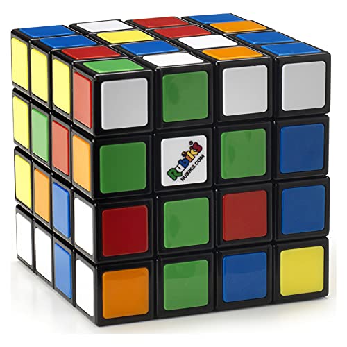 RUBIK'S - CUBO DE RUBIK 4X4 - Juego de Rompecabezas - Cubo Rubik Original de 4x4 - 1 Cubo Mágico para Desafiar la Mente - 6062380 - Juegos Niños 8 años +