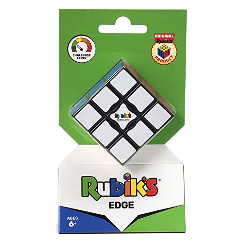 Rubik's-Cubo de Rubik Edge 3 x 1 L'Original, para Principiantes, rompicapo Profesional de una Sola Capa, 6 + (Clementoni 6062611)