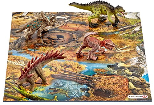 Schleich - Mini Dinos con Puzzle de pantano (42331)