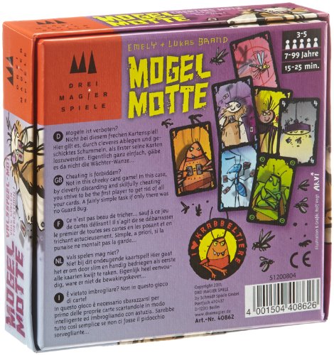 Schmidt Spiele DREI MAGIER SPIELE Mogel Motte