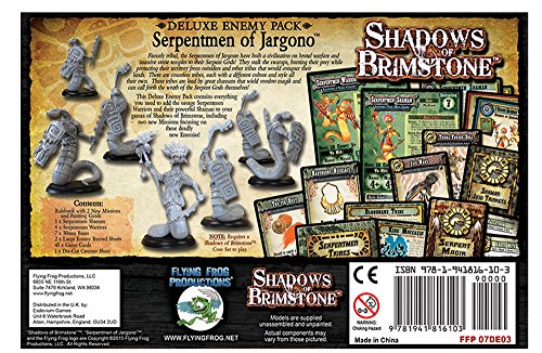 Shadows of Brimstone: Serpentmen of Jargono