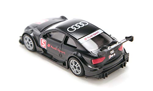 siku 1580, Coche de carreras Audi RS 5, Metal/Plástico, Multicolor, Gran alerón posterior, Vehículo de juguete para niños