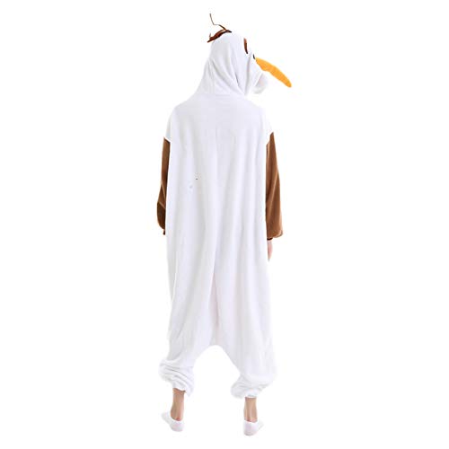 SIYUE Disfraz de Olaf para hombre y mujer, disfraz de Halloween, disfraz de carnaval, para adultos, carnaval, talla XL