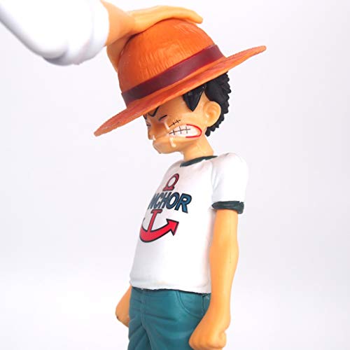 siyushop One Piece: Figura De PVC Monkey D. Luffy-Shanks - Alta 7 Pulgadas