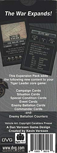 Solitaire Wargame Tiger Leader Expansión #1 - Blitzkrieg!