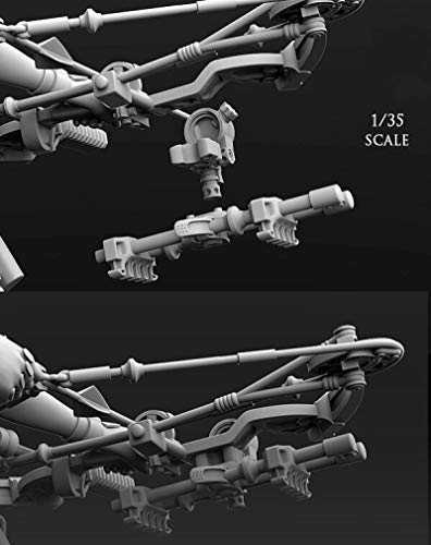 Splindg 1/35 resina soldado modelo sci-fi hembra arquero kit sin montar y sin color //F8635