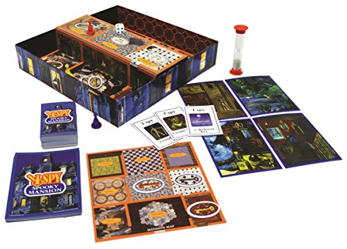 Spooky Mansion I Spy Board Game by University Games