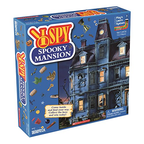 Spooky Mansion I Spy Board Game by University Games