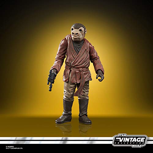 Star Wars Juguete Snaggletooth The Vintage Collection, Figura de 9,5 cm Nueva Esperanza, para niños a Partir de 4 años