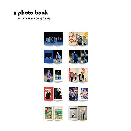 SUPER JUNIOR 9th Special Version Album - [ TIMELINE ] CD + Photobook + Accordion Flyer + F.G