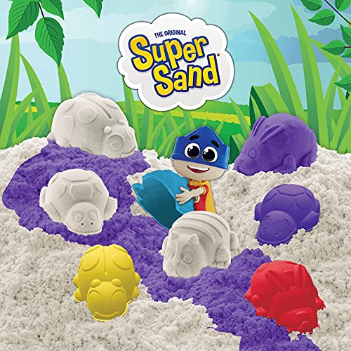 Super Sand Maletín Animales, La Arena Mágica, Multicolor (Goliath 918371.012)