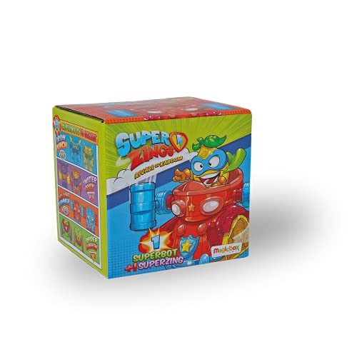 superzings- Superbots, Multicolor (china MBXPSZ3D068IN00) , color/modelo surtido