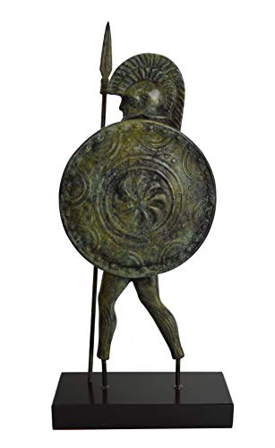 Talos Artifacts - Figura de guerrero griego antiguo de bronce – Homer iliad Trojan War – réplica de museo