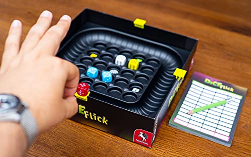 TCGFACTORY Dice Flick Juego de Dados de destreza y Habilidad