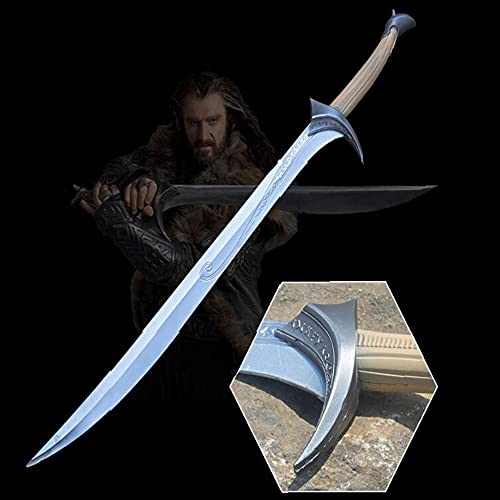 The Lord of the Rings The Hobbit Thorin Cosplay Espada De PU,Espada Arma Juguetes Película Prop Katanas Blade Sword,Regalo Para Amantes Del Anime,Accesorios De Cosplay de ropa,Juguetes Decorativos