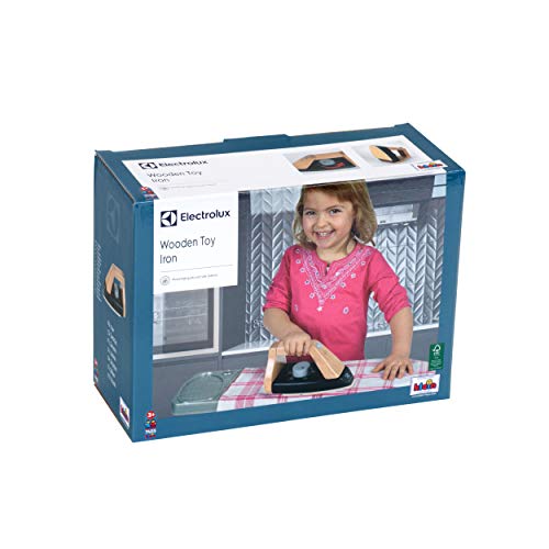 Theo Klein 7403 Plancha Electrolux - Plancha de madera para niños con rueda giratoria - Juguete para niños a partir de 3 años