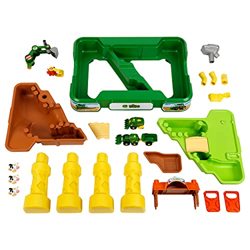 Theo Klein- Granja John Deere - Mesa de Juego de Arena y Agua, Multicolor, 66 x 23 x 48 cm (3948)