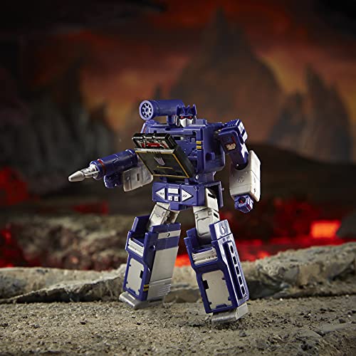 TRANSFORMERS - Generations War For Cybertron - Kingdom Core Soundwave (F0667) Negro