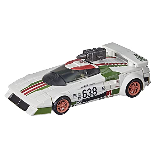 Transformers Generations War for Cybertron: Kingdom Deluxe WFC-K24 Wheeljack-Figura de acción (14 cm, a Partir de 8 años), Multicolor (Hasbro F0678)