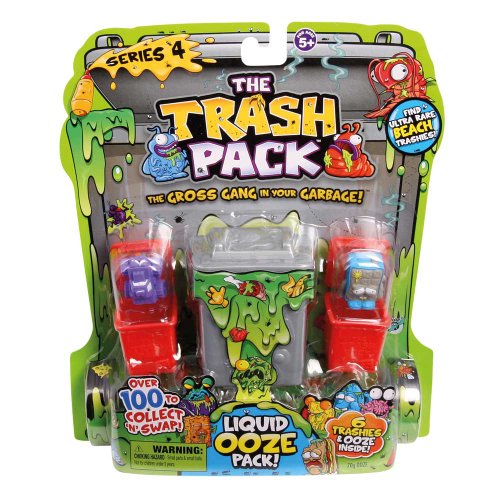 Trash Pack Los Basurillas - S4, Blíster 6 basurillas y Slime (Giochi Preziosi 68116)