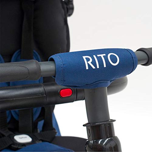 Triciclo Evolutivo para Bebés QPlay Rito Air - Plegable - con Pedales - Azul - De 10 a 36 Meses - Peso máximo soportable 25kg