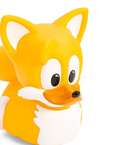 TUBBZ Pato de baño Coleccionable - Figura Sonic - Figura Tails, Figura Coleccionable The Hedgehog - Producto con Licencia Oficial, NS2072