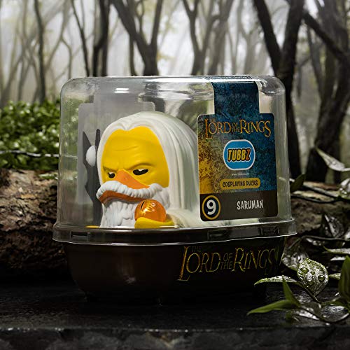 TUBBZ Pato de baño Coleccionable - Figura Tubbz El señor de los Anillos - Figura Saruman, Figura Coleccionable señor de los Anillos - Producto con Licencia Oficial, NS2615