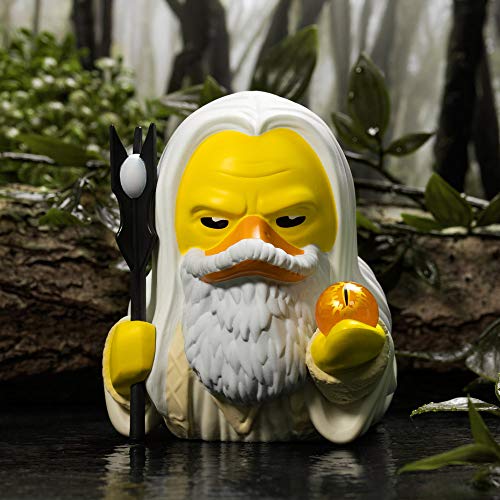 TUBBZ Pato de baño Coleccionable - Figura Tubbz El señor de los Anillos - Figura Saruman, Figura Coleccionable señor de los Anillos - Producto con Licencia Oficial, NS2615