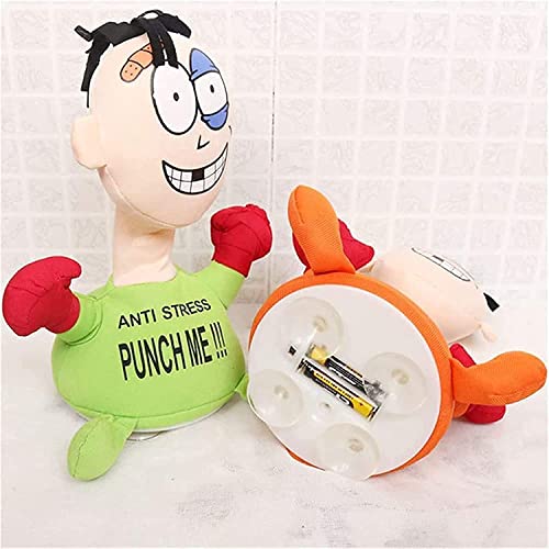 Vent Screaming Doll, MuñEco EléCtrico AntiestréS De Felpa, Divertido MuñEco Punch Me Screaming, para Adolescentes O Adultos, Aliviar El Estrés