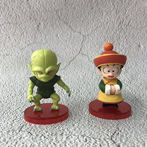 VFFREGE V Dragon Ball 2 generación 8pcs Q versión Mini Figuras De Anime Figuras DecoracióN Adornos Coleccionables Juguete Muñecos Y Figuras De Acción Modelo De Personaje/Anime Hobby ColeccióN PVC