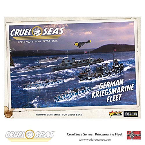 Warlord Games Cruel Seas Miniatures Game Expansion Set German Kriegsmarine Fleet *English Vers