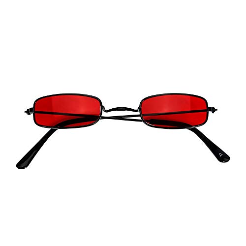 WIDMANN 09586 Vampiro Gafas, Color Negro/Rojo, Talla única