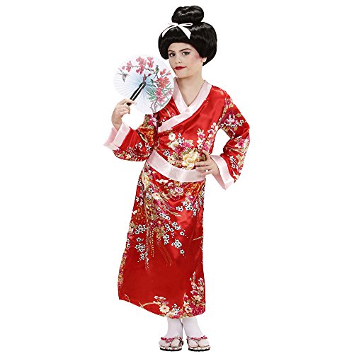 WIDMANN Video Delta Geisha vestuario Medio 10.8 años para niños (140 cm) para Oriental del vestido de lujo de China