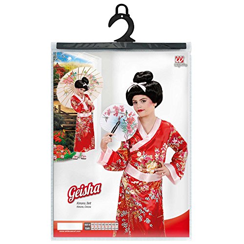 WIDMANN Video Delta Geisha vestuario Medio 10.8 años para niños (140 cm) para Oriental del vestido de lujo de China