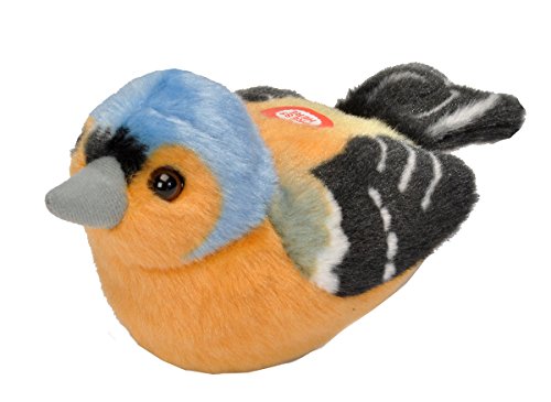 Wild Republic - Aves, Pinzón con Sonidos Reales Peluche, 13 - 16 cm (19484)