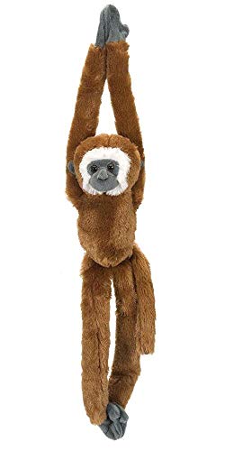 Wild Republic - Hanging Monkey, mono de peluche gibón, 51 cm (15259)