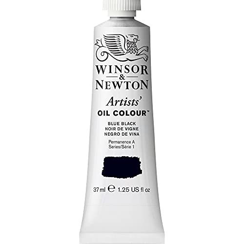 Winsor & Newton Artists - Pintura al Óleo, 37 ML, Negro (Negro de Viña)