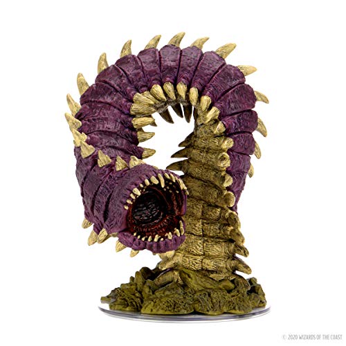 WizKids D&D Icons of The Realms: Fangs and Talons - Purple Worm Premium Set