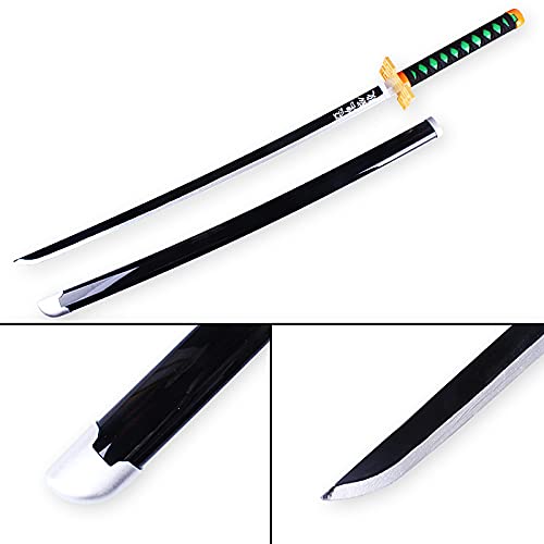 YPDHUA Sxnyc Slayer Blade Cos Cos de Madera Amantes de Anime Cosplay Katanas Ama de Arma Props Decorativos 104 cm/B