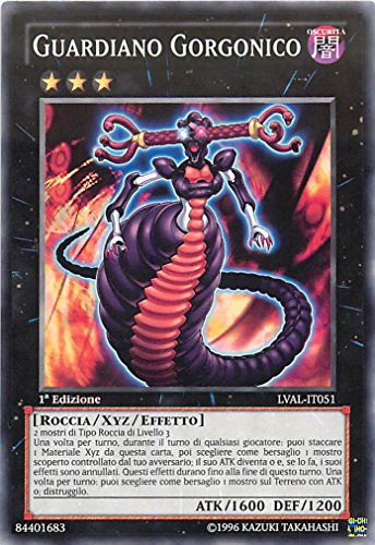 Yu-Gi-Oh! LVAL-IT051 - Guardiano Gorgónico - La Eredez del Valoroso - 1st Edition - Frecuentes