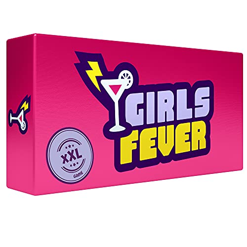 ZENAGAME Girls Fever - Juego para Despedida de Soltera y Fiestas Entre Chicas, Juego de Cartas