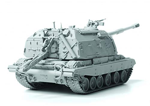 Zvezda 5045 500785045-1:72 2S19 MST Russ.Self Howitzer - Juego de construcción de maqueta de plástico para Principiantes, detallado, sin Pintar