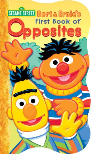 1 2 3 Sesame Street Shaped Board Book Set ~ First Book of Words, Opposites, Seasons, and First Day of School (Set of 4) by Bendon Inc.