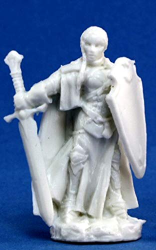 1 x ISBEAU Laroche Paladin - Reaper Bones Miniatura para Juego de rol Guerra - 77079