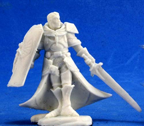 1 x Pathfinder Holy Vindicator - Reaper Bones Miniatura para Juego de rol Guerra - 89024