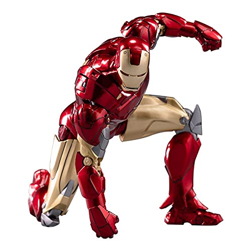 10th Anniversary Deluxe Collector 18 CM Iron Man MK6 Action Figure