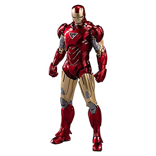 10th Anniversary Deluxe Collector 18 CM Iron Man MK6 Action Figure