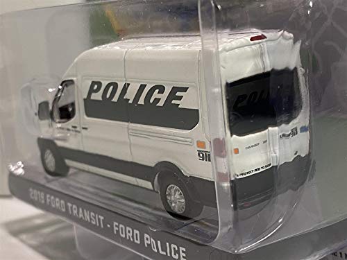 2019 Ford Transit Police 1:64 Route Runners Greenlight 53010